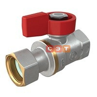 Кран шаровый с накидной гайкой ВР-ВР R251P-1 (флажок) 1/2"